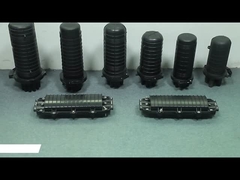 টেলিযোগাযোগ সরঞ্জাম জন্য গম্বুজ টাইপ ABS উপাদান ফাইবার অপটিক স্প্লাইস বন্ধ