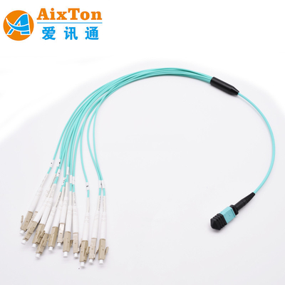 Vietnam Factory MTP-12 PRO Fiber Cables(Female/Male), 8-144 Fibers, OM3 Fiber cable For Data Center