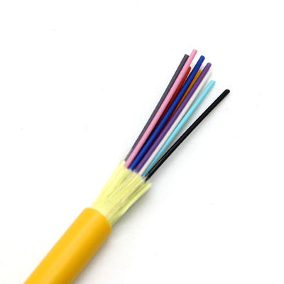 Vietnam Supply GJFJV Indoor Fiber Optic Cable 48 Core OM1 OM2 OM3 OM4 PVC LSZH FR Indoor Breakout Fiber Optic Cable