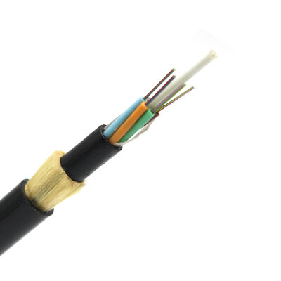 Aramid Yarn Outdoor Fiber Optical Cable 24core 48core FRP ADSS Fibra Optica 