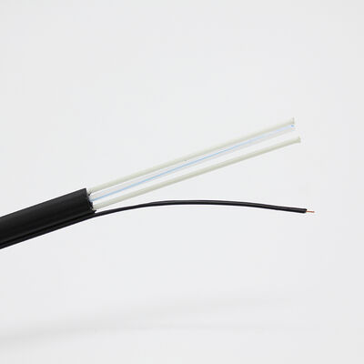  FTTH Outdoor waterproof patchcord LSZH pre connectorized drop cable optic fibre cable with opti-tap connector