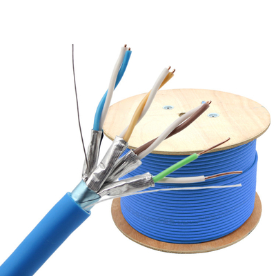 পাইকারি বিশুদ্ধ তামা 4PR Twisted Ethernet Cable Cat7a Cat7 Cat8 SFTP Cable Network Cable Cat 7 সরবরাহকারী