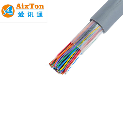 যোগাযোগের জন্য 100 জোড়া ইনডোর টেলিফোন ক্যাবল 24AWG 26AWG PE আইসোলেশন উপাদান YD/T838.4-2003 মান