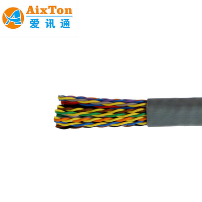 ইনডোর cat3 RJ11 RJ12 UTP 10 20 25 30 50 100 150 200 800 জোড়া তামা 0.5mm 0.4mm Cat 3 তামা টেলিফোন তারের