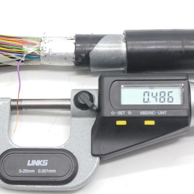 Cat3 টেলিযোগাযোগ ক্যাবল HYA HSYV মাল্টি-পিয়ার 12 16 20 25 30 40 50 100 150 200 জোড়া টেলিফোন যোগাযোগ ক্যাবল