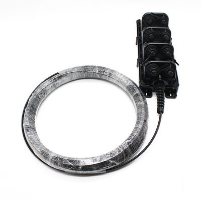 অপ্টি-ট্যাপ সামঞ্জস্যপূর্ণ 8-পোর্ট ফাইবার অপটিক টার্মিনাল বক্স এমএসটি মাল্টিপোর্ট পরিষেবা 4 জি এবং 5 জি নেটওয়ার্কগুলির জন্য টোনযোগ্য স্টাব এবং ডায়েলক্ট্রিক সহ