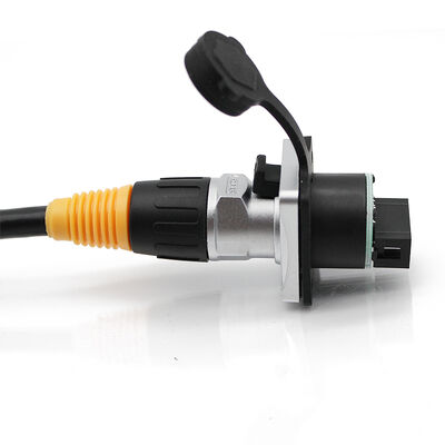 EtherCON Compatible RJ45 Cable CAT6 10Gbps Shielded Industrial Ethernet Cable Oxygen-Free Copper for Audio Video DMX