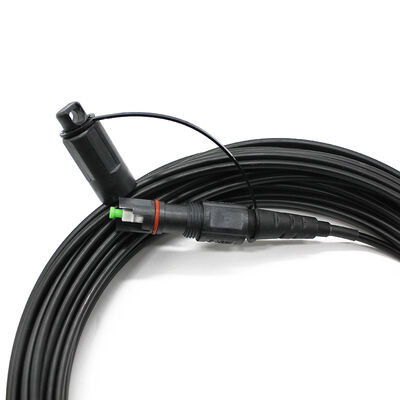 কারখানার মূল্য H-OPT-SC আউটডোর IP67 জলরোধী FTTH প্রিফেব্রিকেটেড ফাইবার অপটিক্যাল প্যাচ কর্ড সামঞ্জস্যপূর্ণ কর্নিং