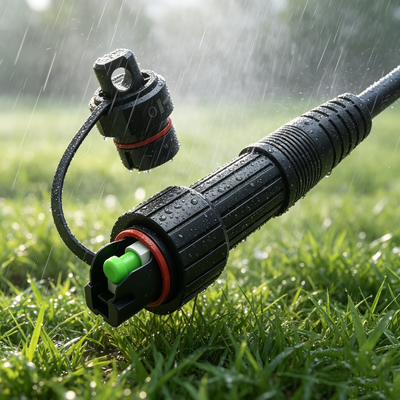 Outdoor Waterproof Armored Patch Cable 4core Outdoor Sheathed Patch Cord